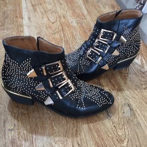 Studded boots. Size 7.5